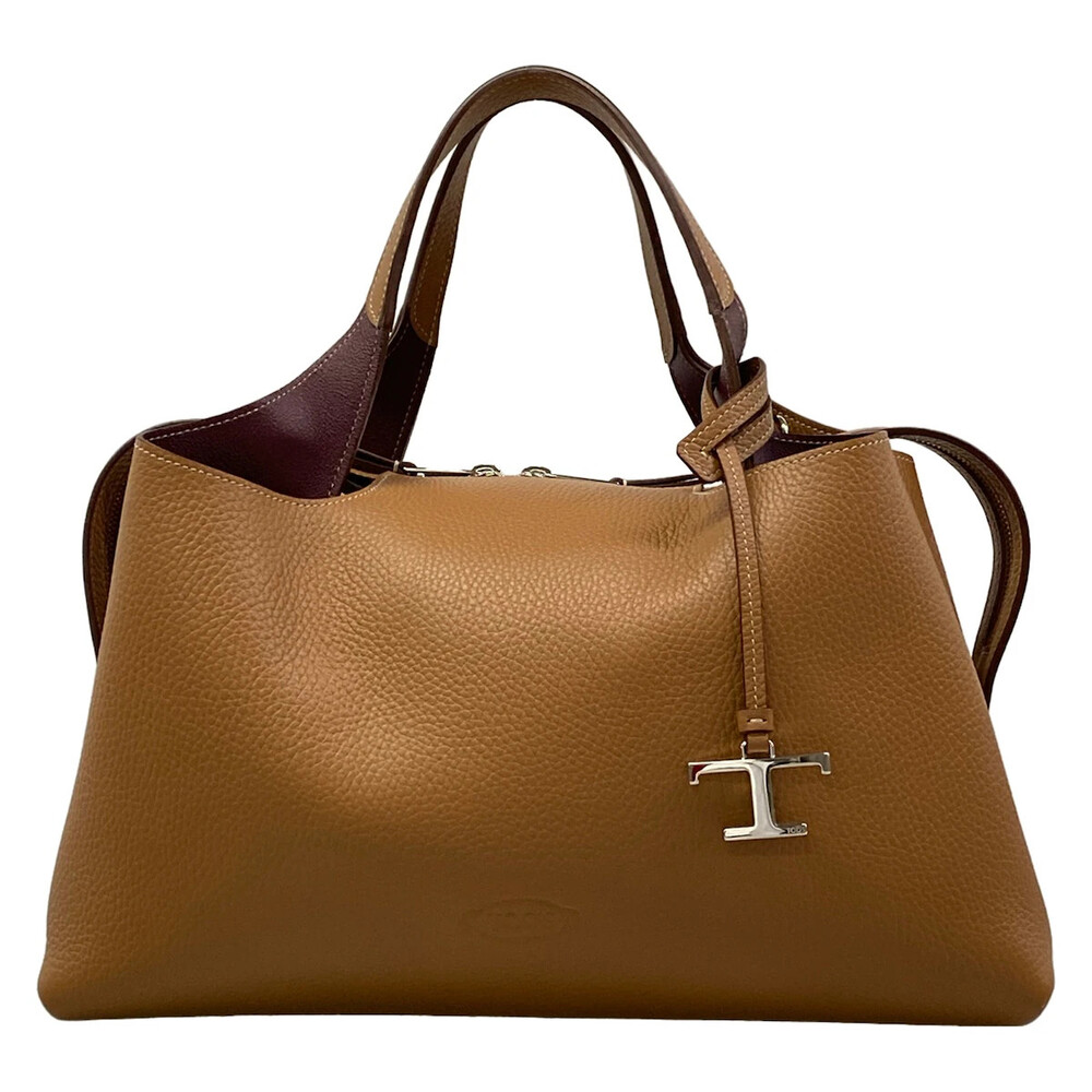 Tod's Leather Bowlet Bag Medium Brown #320996T16B